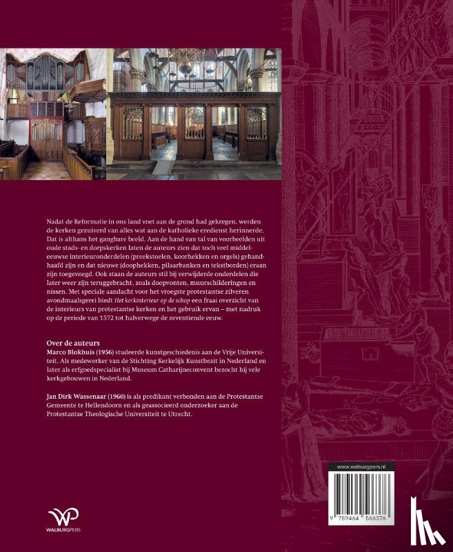 Blokhuis, Marco, Wassenaar, Jan Dirk - Het kerkinterieur op de schop
