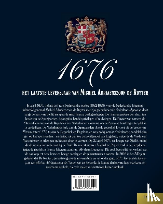 Boven, Graddy - 1676, het laatste levensjaar van Michiel Adriaenszoon de Ruyter