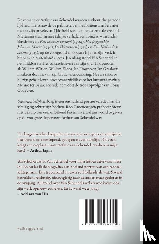 Groenewegen, Rob - Onveranderlijk zichzelf