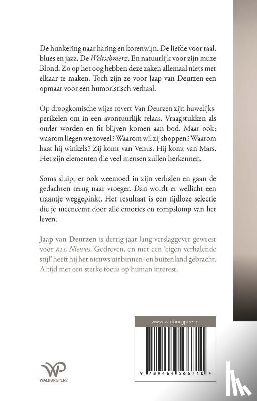 Deurzen, Jaap van - Van Deurzen draait door