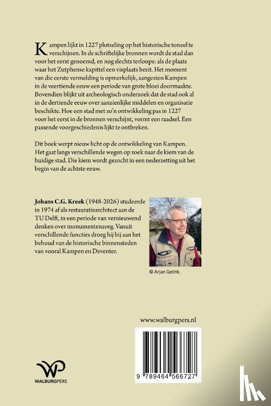Kreek, Johans C.G. - Het ontstaan van Kampen