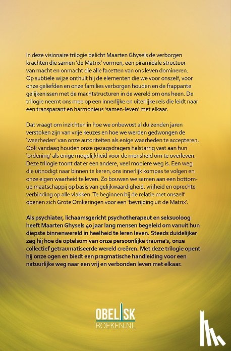 Ghysels, Maarten - Bevrijding uit de Matrix