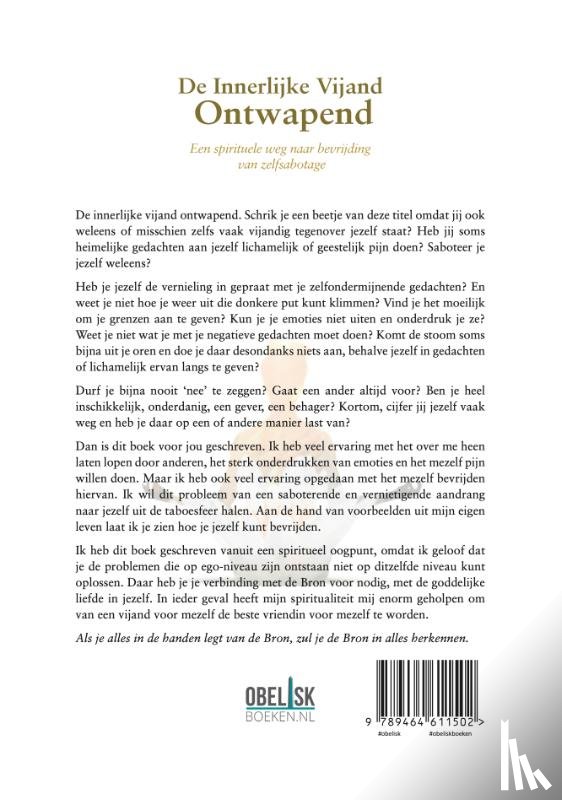 Terpstra, Kitty - De innerlijke vijand ontwapend