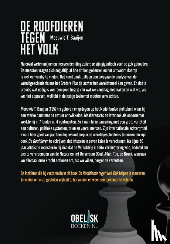 Baaijen, Meeuwis T. - De Roofdieren tegen Het Volk