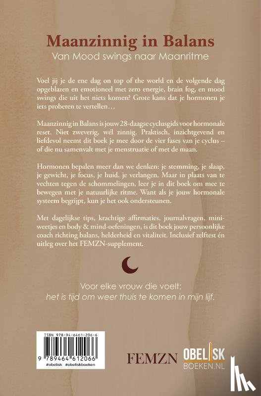 Achten, Karin, Femzn - Maanzinnig in balans: van mood swings naar maanritme
