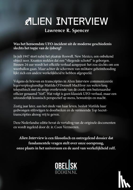 Spencer, Lawrence R. - Alien Interview