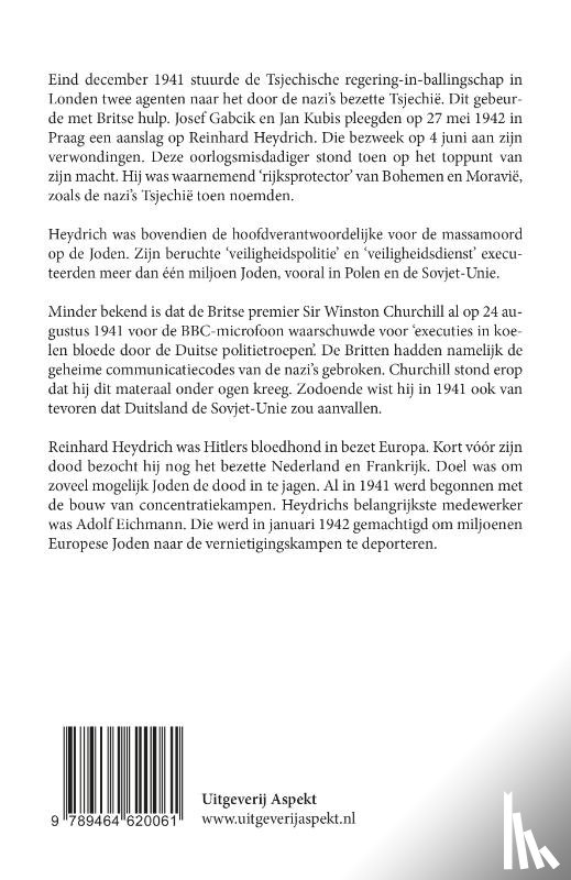 Vermaat, Emerson - Reinhard Heydrich, Hitlers bloedhond in bezet Europa