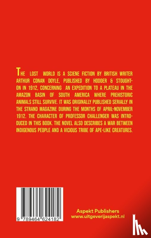 Doyle, Sir Arthur Conan - The Lost World