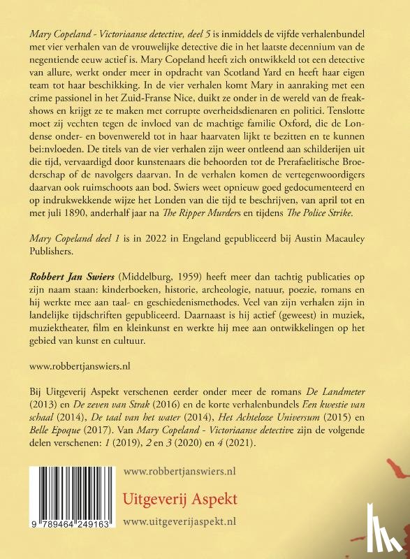 Swiers, Robbert Jan - Mary Copeland 5 Grootletterboek