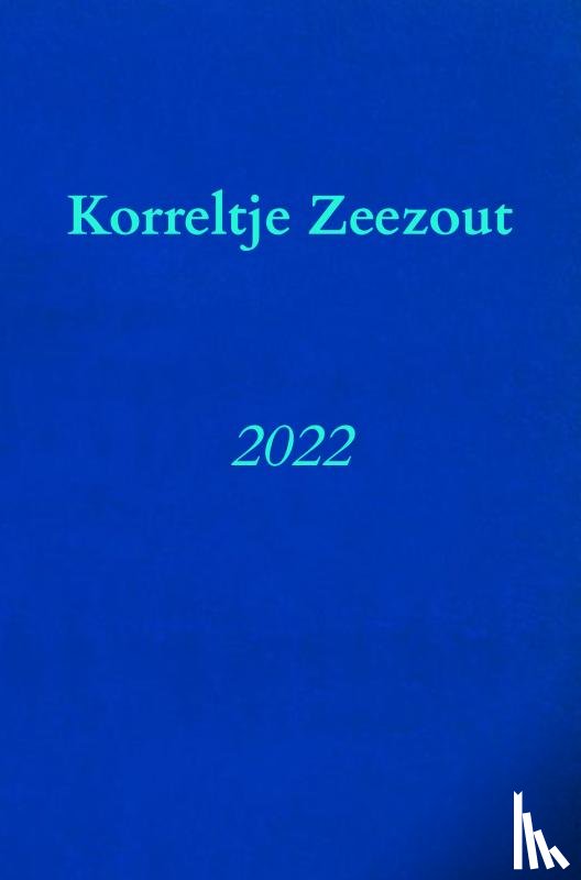 Zeezout, Korreltje - 2022