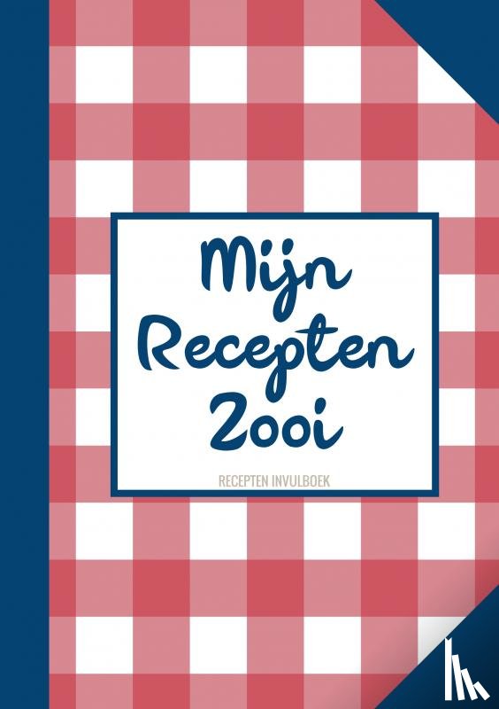 Cadeau, Boek - Boek Cadeau Vrouw / Boekcadeau Collega - Recepten Invulboek - Receptenboek - "Mijn Recepten Zooi"