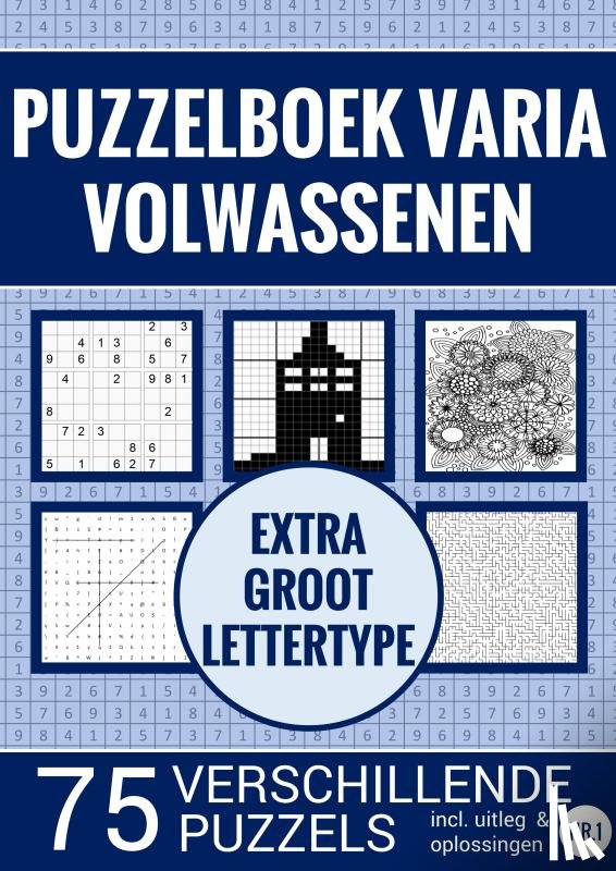 & Meer, Puzzelboeken - Puzzelboek Varia voor Ouderen, Slechtzienden, Senioren, Opa en Oma - Extra Groot, Type XL/XXL
