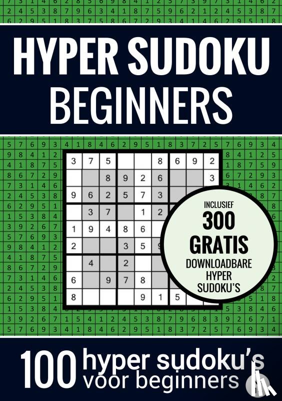 Puzzelboeken, Sudoku - Sudoku Makkelijk: HYPER SUDOKU - nr. 14 - Puzzelboek met 100 Makkelijke Puzzels voor Volwassenen en Ouderen