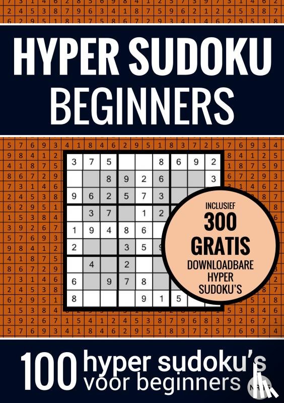 Puzzelboeken, Sudoku - HYPER SUDOKU - nr. 15 - Sudoku Makkelijk - Puzzelboek met 100 Makkelijke Puzzels voor Volwassenen en Ouderen