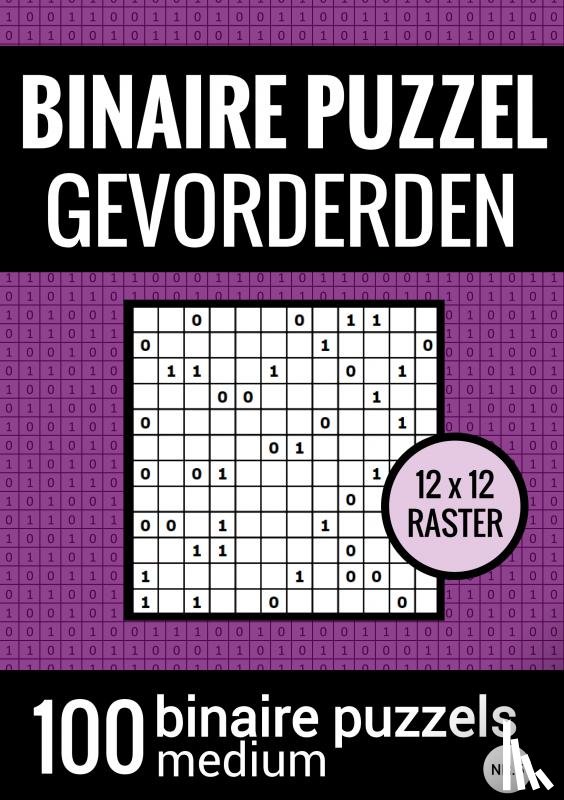 & Meer, Puzzelboeken - Binaire Puzzel Medium voor Gevorderden - Puzzelboek met 100 Binairo's - NR.6