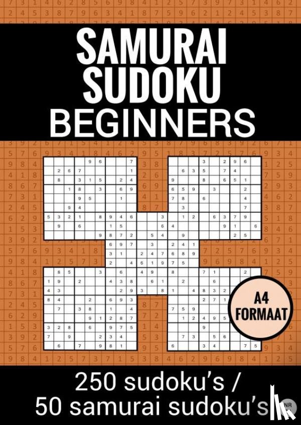 Puzzelboeken, Sudoku - SAMURAI SUDOKU - Makkelijk - nr. 20 - Puzzelboek met 100 Makkelijke Puzzels voor Volwassenen en Ouderen