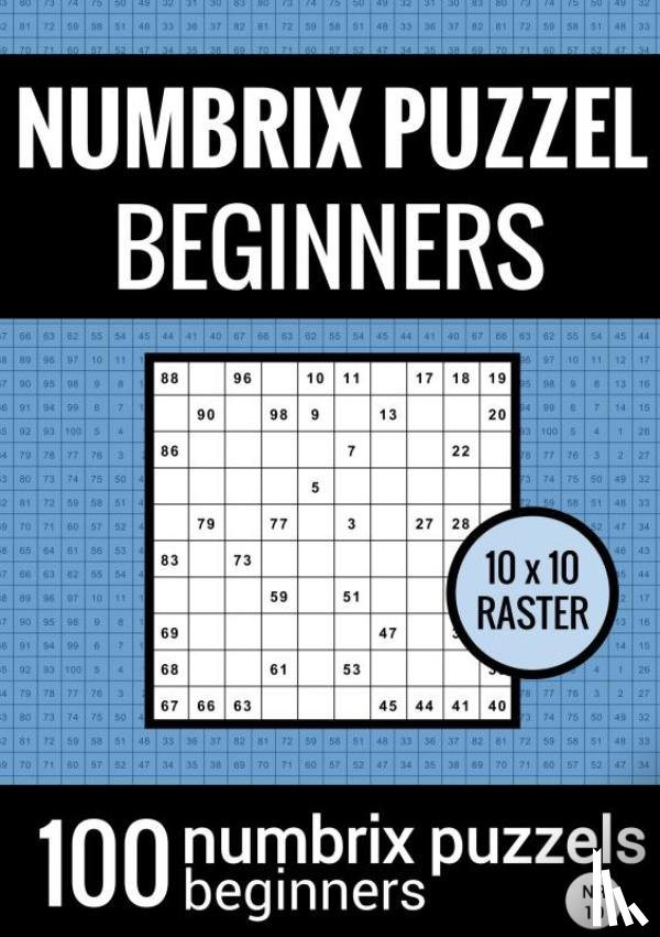 & Meer, Puzzelboeken - Puzzelboek met 100 Numbrix Puzzels voor Beginners - NR.10 - Numbrix Puzzel Makkelijk