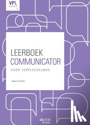 Win, Sarah De - Leerboek communicator voor verpleegkunde