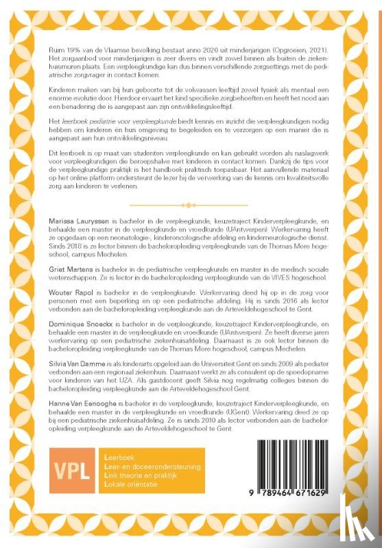 Lauryssen, Marissa, Martens, Griet, Rapol, Wouter, Snoeckx, Dominique, Vandamme, Silvia, Van Eenooghe, Hanne - Leerboek pediatrie voor verpleegkundigen