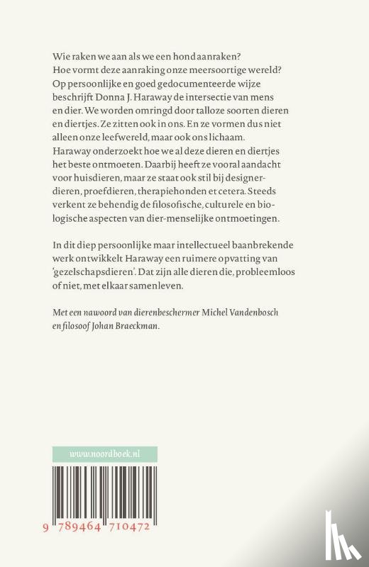 Haraway, Donna J. - Wanneer soorten kennismaken