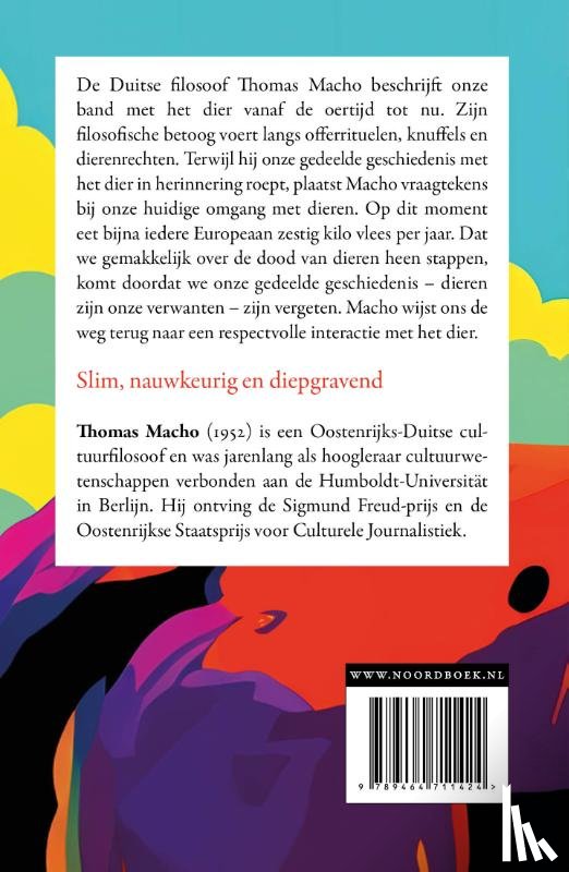 Macho, Thomas - Waarom we dieren eten