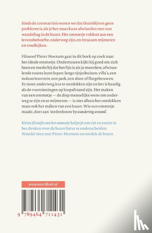 Hoexum, Pieter - Kleine filosofie van het ommetje
