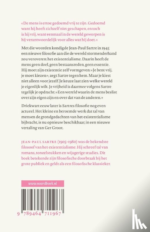 Sartre, Jean-Paul - Existentialisme is humanisme