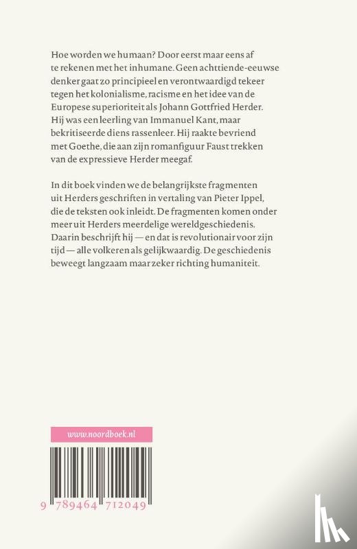 Herder, Johann Gottfried - Hoe worden we humaan?