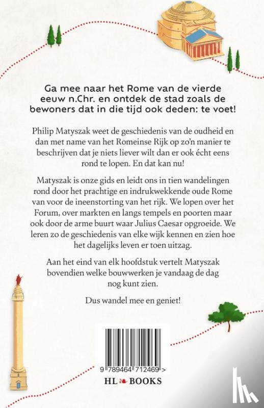 Matyszak, Philip - Op stap in het oude Rome