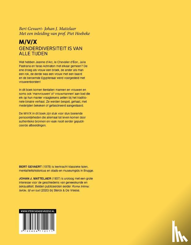 Gevaert, Bert, Mattelaer, Johan - M/V/X