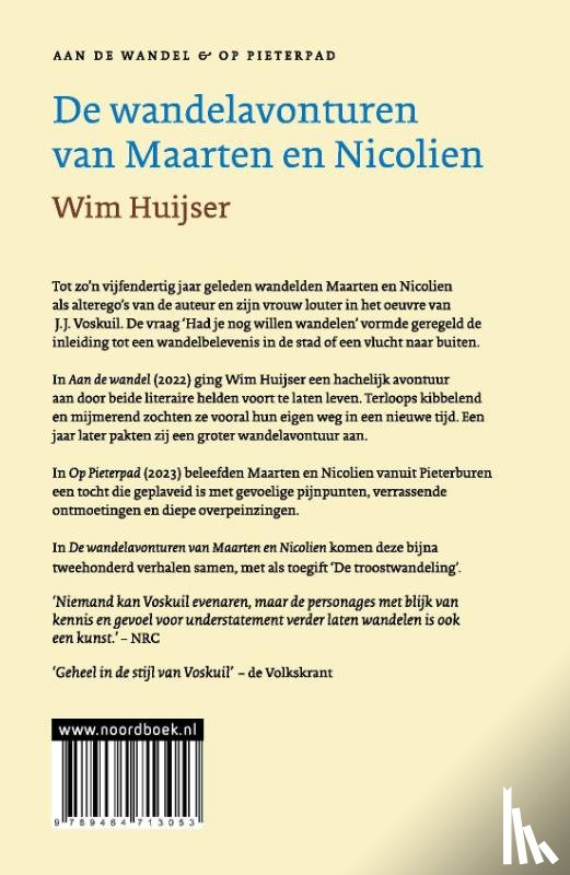 Huijser, Wim - De wandelavonturen van Maarten en Nicolien