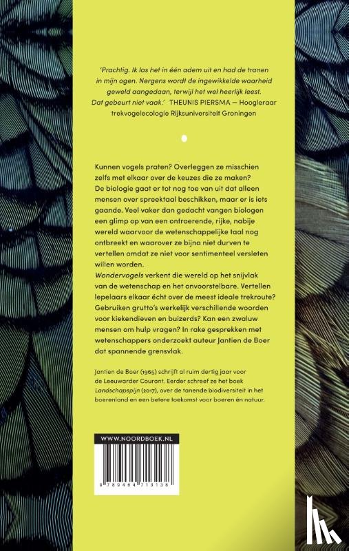Boer, Jantien de - Wondervogels