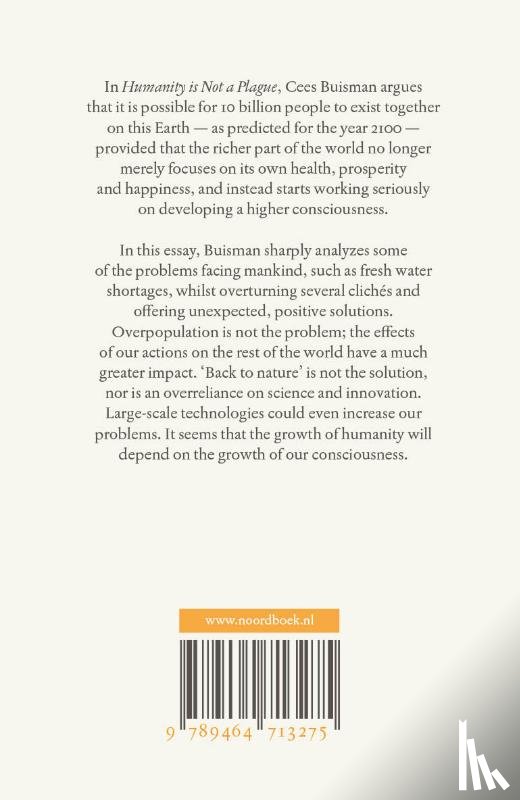 Buisman, Cees - Humanity is Not a Plague
