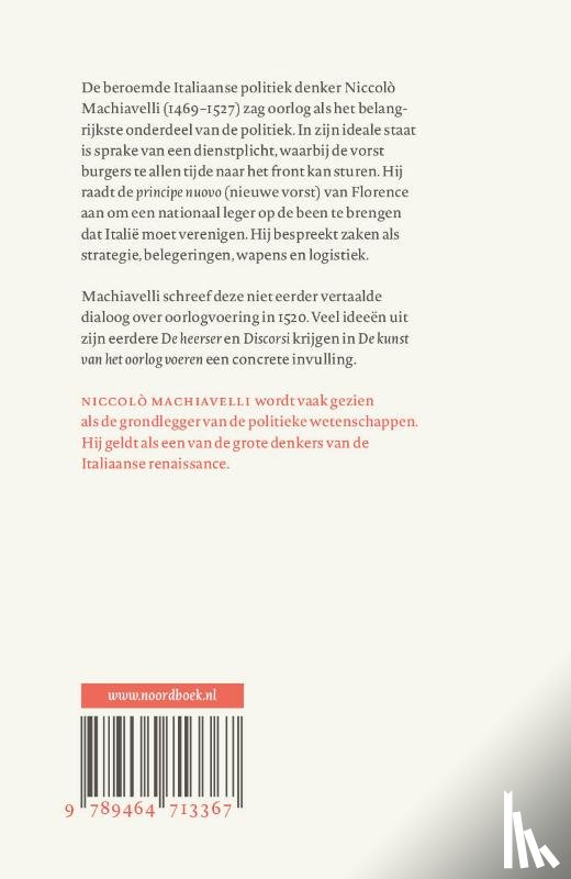 Machiavelli, Niccolò - De kunst van het oorlog voeren