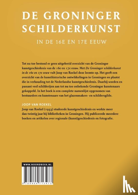 van Roekel, Joop - De Groninger schilderkunst