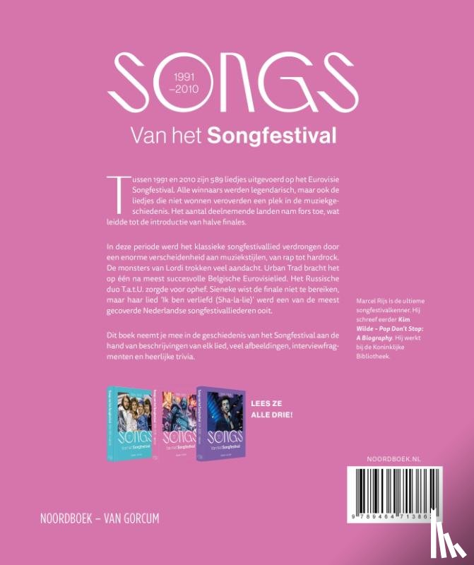 Rijs, Marcel - Songs van het Songfestival (1991-2010)