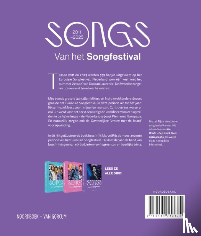 Rijs, Marcel - Songs van het Songfestival (2011-2025)