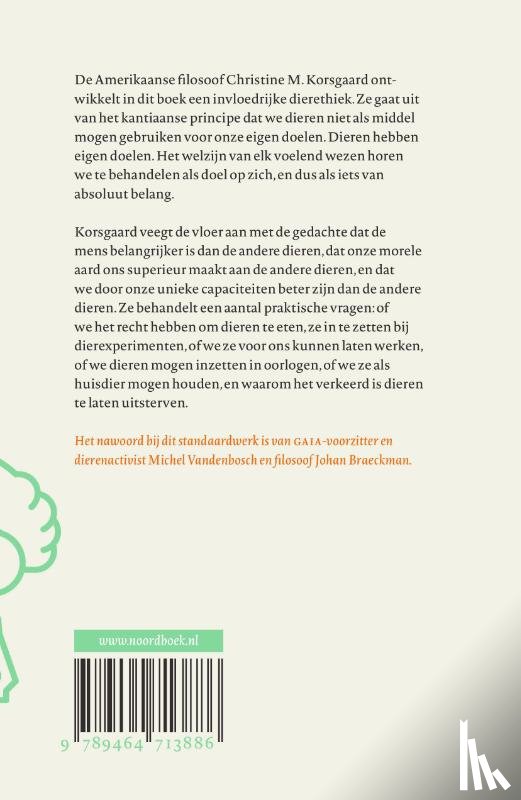 Korsgaard, Christine M. - Dieren zoals wij