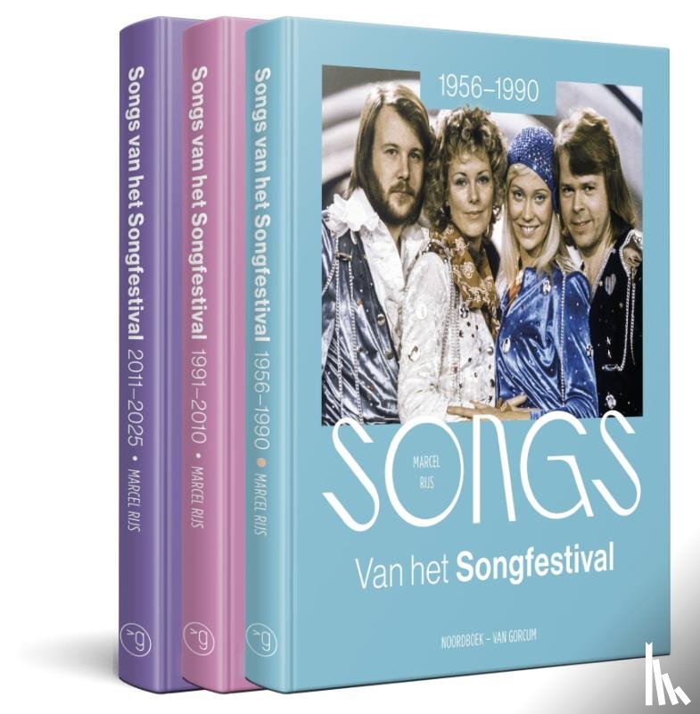 Rijs, Marcel - Alle songs van het Songfestival (set van 3)