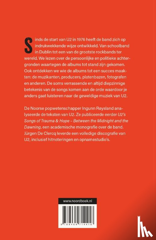 Røysland, Ingunn, Clercq, Jürgen De - U2. De eerste 50 jaar