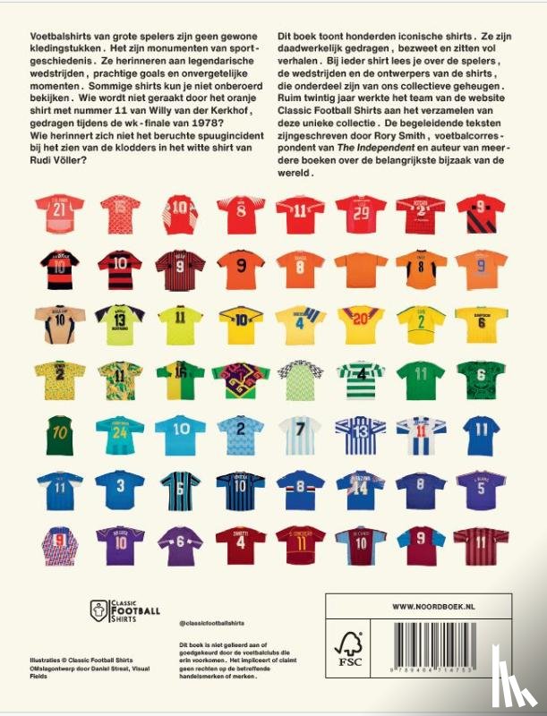 Classical Football Shirts - Unieke voetbalshirts