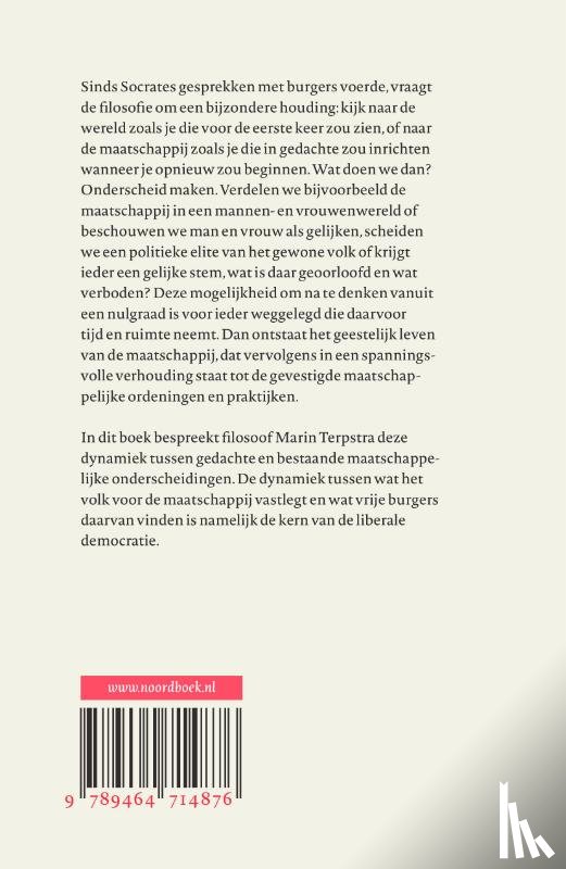 Terpstra, Marin - Onderscheid maken