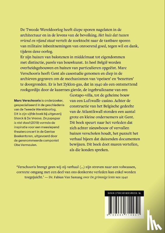 Verschooris, Marc - Het huis dat tussen vriend en vijand staat