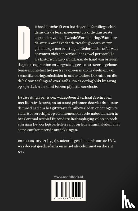 Kerkhoven, Rob - De tweelingbroer