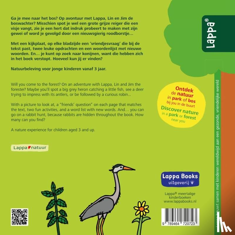 Visker, Mirjam - Lappa in het bos (Nederlands-Engels)