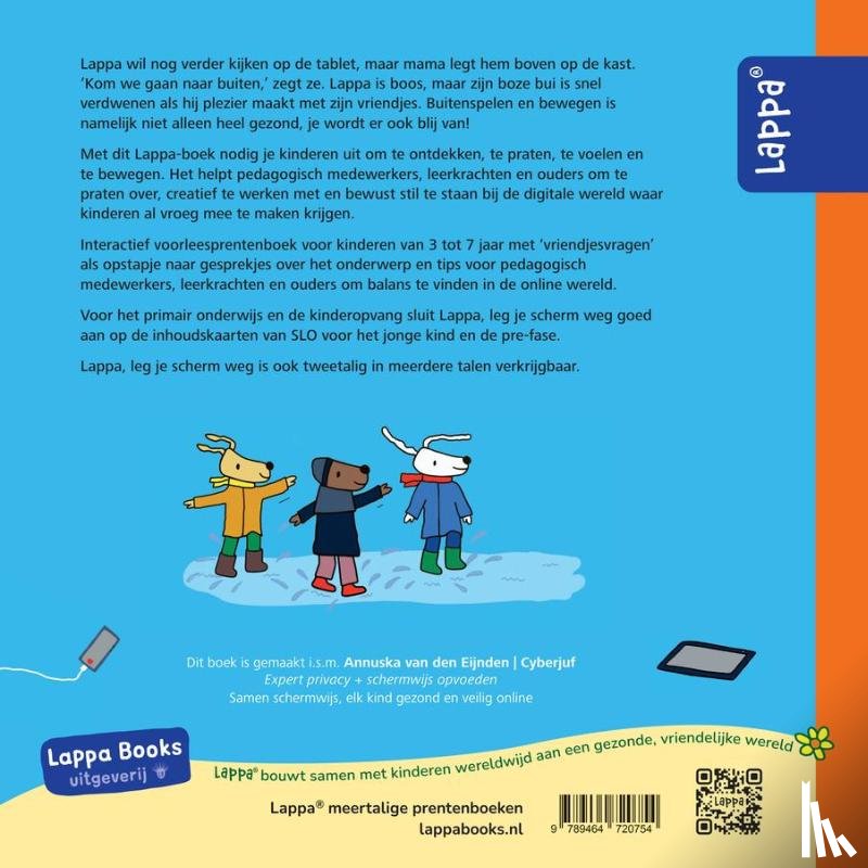 Visker, Mirjam, Eijnden, Annuska van den - Lappa, leg je scherm weg