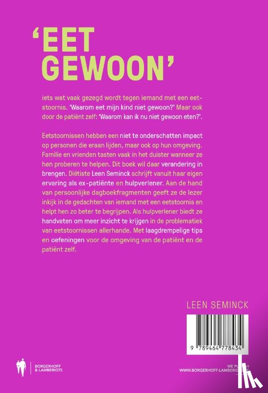 Seminck, Leen - Eet gewoon