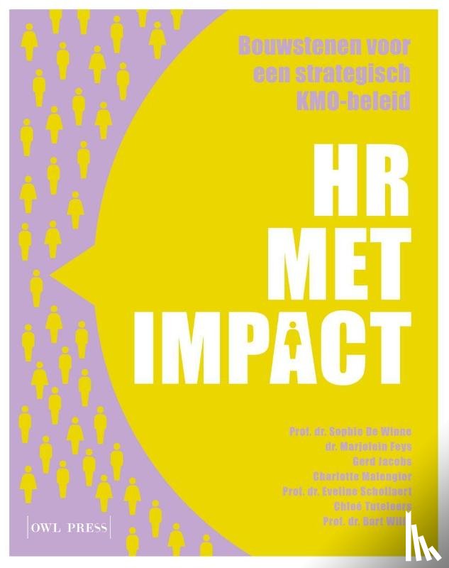 Winne, Sophie De, Feys, Marjolein, Jacobs, Gerd, Malengier, Charlotte, Schollaert, Eveline, Tuteleers, Chloé, Wille, Bart - HR met impact