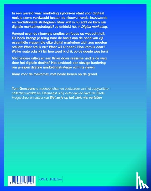 Goossens, Tom - Digital marketing