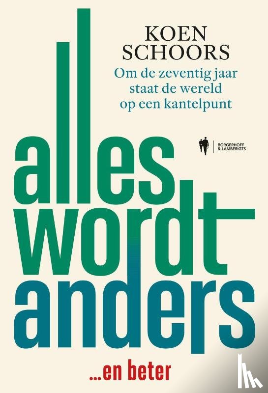 Schoors, Koen - Alles wordt anders